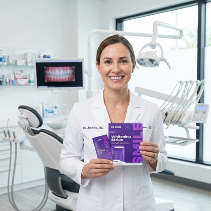 Purple Teeth Whitening Strips